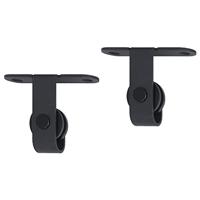 VidaXL Ophangset voor minischuifdeur 200 cm koolstofstaal - thumbnail