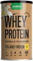 Purasana Whey proteine 73% vanille 400 Gram - thumbnail