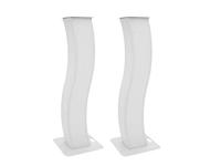 Eurolite EUROLITE 2x Stage Stand 150cm curved - thumbnail