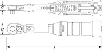 Hazet System 6000 CT 6145-1CT Momentsleutel Met omschakelbare ratel 3/4 (20 mm) 300 - 800 Nm Hazet System 6000 CT 6145-1CT Momentsleutel Met omschakelbare ratel 3/4 (20 mm) 300 - 800 Nm