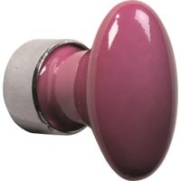 Meubelkn.pors.Ovaal 33mm MGN/fuchsia - thumbnail
