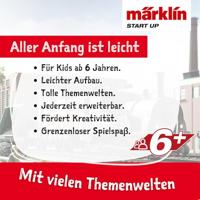 H0 Märklin C-rails (met ballastbed) 24902 Uitbreidingsset C2 - thumbnail