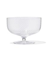 051 Ijscoupe Bergen Glas Twist Reliëf (transparant) - thumbnail