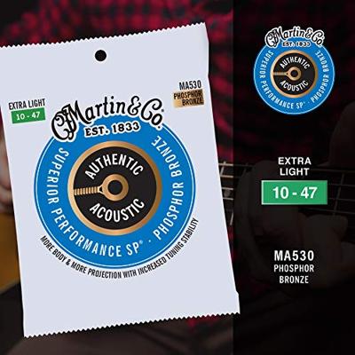 Martin Strings MA530 Authentic Acoustic SP Phosphor Bronze