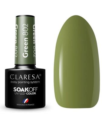 Claresa uv/led gellak 5ml green 802 take me to the river