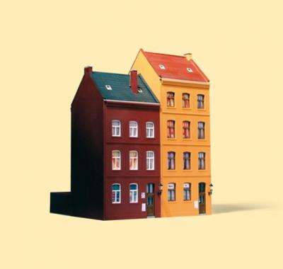 Auhagen 11397 H0 Stadshuizen schmidtstraße Nr. 21/23