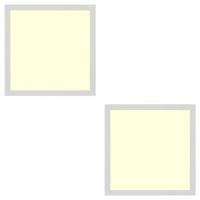 LED Paneel Set 24W - 30x30cm Warm Wit 2700K Flikkervrij - Vierkant Inbouw - thumbnail