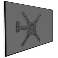 Cavus WME101 Full Motion Single TV Muurbeugel Zwart - thumbnail