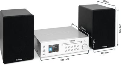 TechniSat Digitradio 760CD IR Hybride radio Zilver