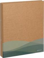 Econovo Ringband - kraft - a4 - 2-rings - 30mm - thumbnail