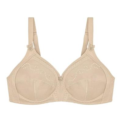 Stevige BH zonder beugel Doreen Cotton N - Klassieke bh voor senioren - Stevige bh grote maten