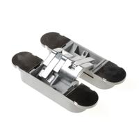 Intersteel | Onzichtbare lichtgewicht verdekte scharnier | 130x30mm | Fiberglass-Nikkel | 3D Instelbaar - thumbnail