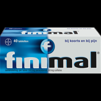 Finimal Tabletten 500 mg Paracetamol, 50 mg Coffeine 40 Stuks bij Jumbo - thumbnail