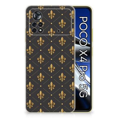 Xiaomi Poco X4 Pro 5G | TPU bumper | Franse Lelie Xiaomi Poco X4 Pro 5G | TPU bumper | Franse Lelie