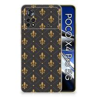Xiaomi Poco X4 Pro 5G | TPU bumper | Franse Lelie - thumbnail