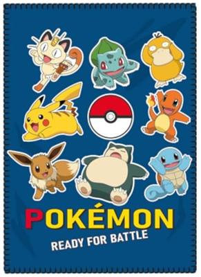 Deken Pokémon Pikachu 100 x 140 cm Multicolour Polyester Deken Pokémon Pikachu 100 x 140 cm Multicolour Polyester