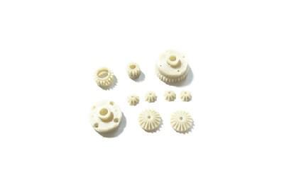 Ishima - Diff.Main Gear + Idler Gear + Diff. Pinion Gear + Diff. Large Bevel Gears + Diff. Small Bevel Gears + Diff. Inner Mount (ISH-021-006)