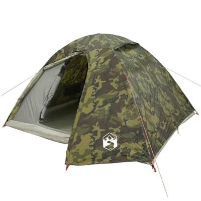 VidaXL Koepeltent 3-persoons waterdicht camouflage VidaXL Koepeltent 3-persoons waterdicht camouflage
