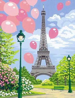 Ravensburger CreArt lente in Parijs