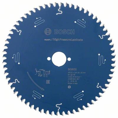 Bosch Accessories Expert for High-Pressure Laminate 2608644357 Cirkelzaagblad 235 x 30 x 1.8 mm Aantal tanden: 64 1 stuk(s)