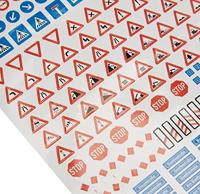 Busch 6028 H0 Set Verkeersbord, Straatnaam, Huisnummer Bouwpakket - thumbnail