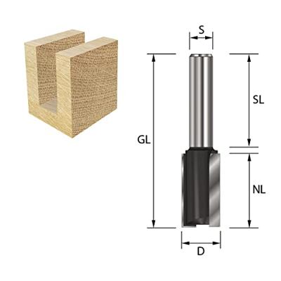 ENT Groeffrees HM 18x30x70mm, Kolf 12mm - 7910554