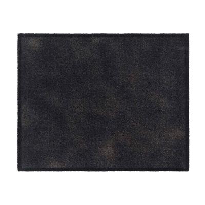 Mat Walk&Wash - zwart - 67x80 cm - Leen Bakker