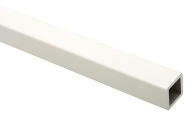 KOKER 28x28x3,5 ALUM. 600CM WIT (3650)