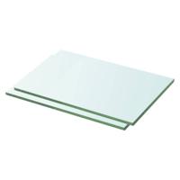 VidaXL Schappen 2 st 30x15 cm glas transparant - thumbnail