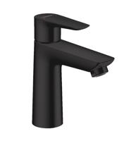 Hansgrohe Wastafelmengkraan Talis E 110 Eengreeps Zonder Afvoer Mat Zwart - thumbnail