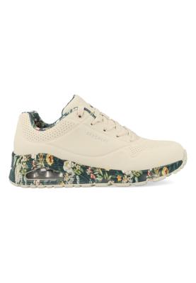 Skechers Uno - Majestic Garden 155583/NTMT Beige-38 maat 38