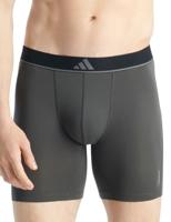 Adidas Boxershorts lang Microfiber 3-pack zwart-blauw-groen - thumbnail