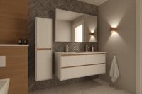 Differnz Providence badmeubelset 120 cm FSC wit - thumbnail