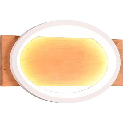 LED Wandlamp Dimbaar 16W - Warm Wit 3000K - Mat Wit Metaal