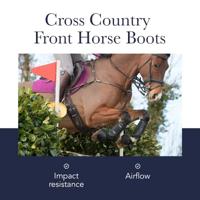 LeMieux ShocAir beenbeschermers voor zwart maat:m - thumbnail