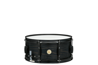 Tama woodworks 14x6,5 Black Oak polar snare drum - thumbnail