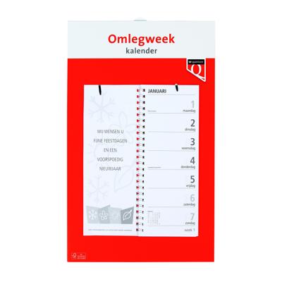 Weekomlegkalender 2026 Quantore
