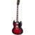 Gibson Original Collection SG Standard '61 Cardinal Red Burst elektrische gitaar met koffer