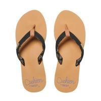 Reef Slippers Cushion Sands RF0A3YOWBTA Zwart / Bruin-38.5 maat 38.5 - thumbnail