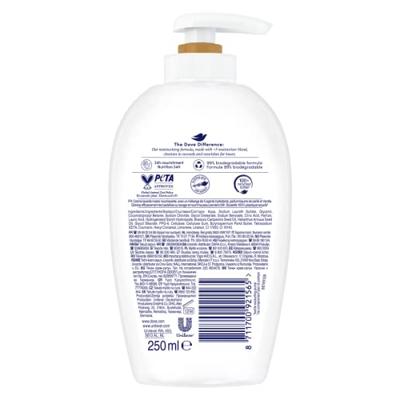 Dove Pflegende Hand-Waschlotion Crèmezeep 250 ml 1 stuk(s)