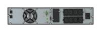 ONLINE USV-Systeme XANTO 700R Dubbele conversie (online) 700VA 8AC-uitgang(en) Rackmontage/toren Zwa - thumbnail