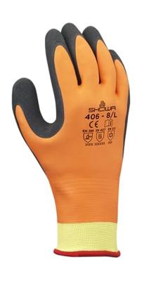 Showa winterhandschoenen - 406 - waterafstotend - oranje - maat L