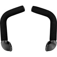 Ergotec bar-ends evo touring maat l verstelbaar alu zwart - thumbnail
