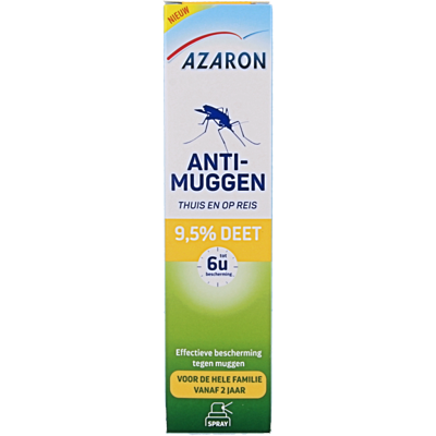 Azaron Anti muggen 9.5% deet spray 100 Milliliter