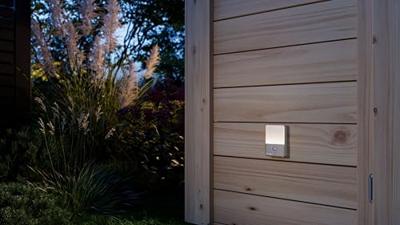 Varta 16634101402 Motion Sensor Outdoor Light Twin Campinglamp LED 40 lm werkt op batterijen 60 g Grijs