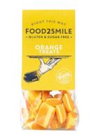 Food2Smile Orange treats suikervrij glutenvrij lactosevrij 90 Gram - thumbnail