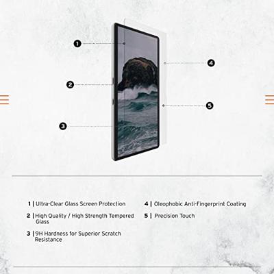 Urban Armor Gear Tempered Glass 324005110000 Screenprotector (glas) Microsoft Surface Pro 9, Surface Pro 10 1 stuk(s) Urban Armor Gear Tempered Glass 324005110000 Screenprotector (glas) Microsoft Surface Pro 9, Surface Pro 10 1 stuk(s)