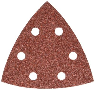 DeWalt Accessoires Deltaschuurpapier, 93x93mm, 6 gaten (D26430), K60 - DT3091-QZ