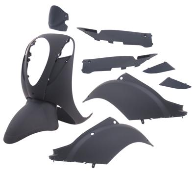 Edge Plaatset 10-delig voor sym mio - mat zwart