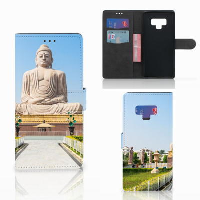 Samsung Galaxy Note 9 Flip Cover Boeddha Samsung Galaxy Note 9 Flip Cover Boeddha